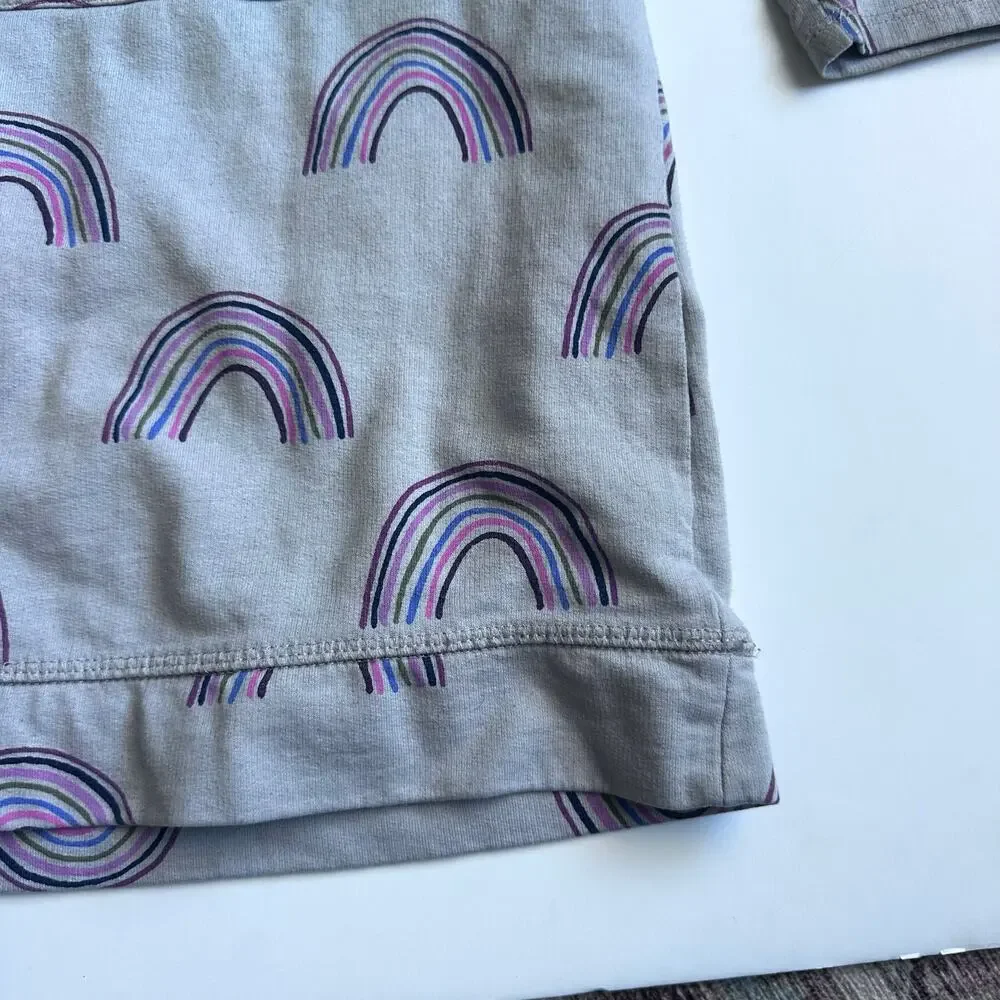 Gymboree Rainbow Print Long Sleeve Dress - Size 7/8
